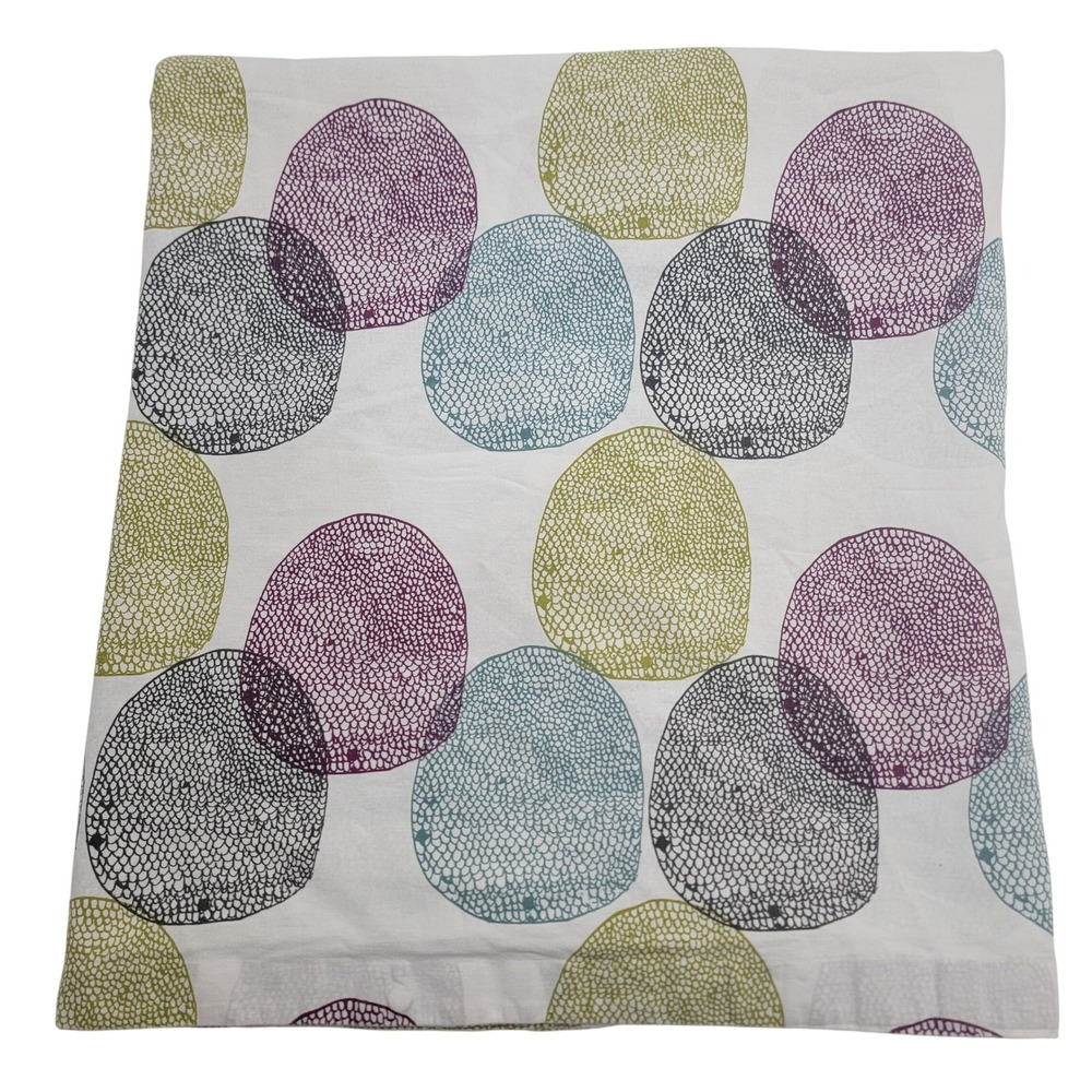 IKEA Malin Rund Duvet Cover Twin Cotton Abstract Polka Dot Scandi 19006 1435
